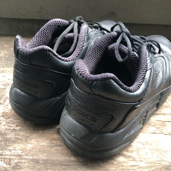 Brooks Addiction Walker Mens Black Leather Running Shoes Sneakers Size 10.5(2E) - Picture 5 of 10